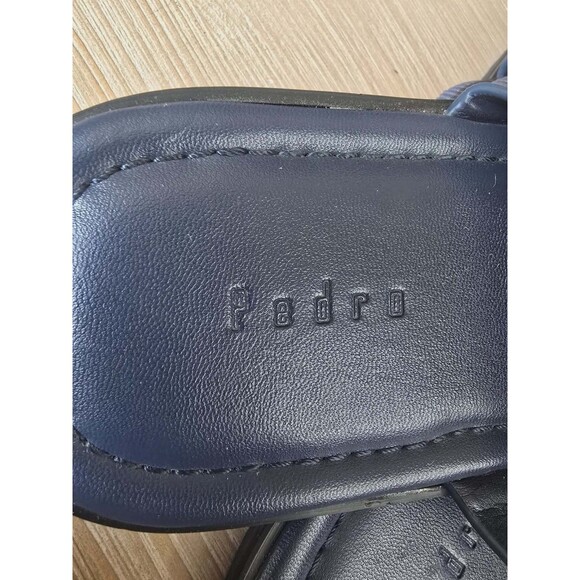 Pedro triple strap blue sandals sz 9 main image 5
